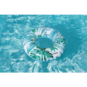 Kółko TROPICAL PALMS Liście Palmy Niebieskie BESTWAY